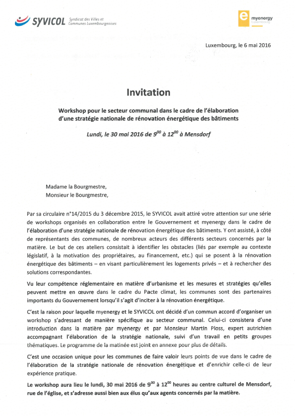 workshop myenergy et syvicol